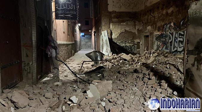 Gempa Dahsyat Guncang Maroko Memakan Korban Gempa Dahsyat Guncang Maroko Memakan Korban