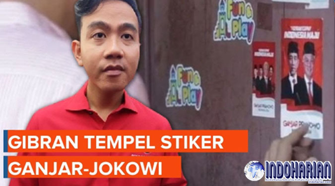Heboh Gibran Tempel Stiker Ganjar, Ini Kata Bawaslu