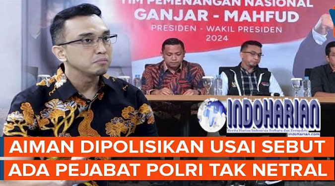 12 JAM DI PERIKSA, AIMAN RAHASIAKAN NARASUMBER SAMPAI SEKARANG 12 JAM DI PERIKSA, AIMAN RAHASIAKAN NARASUMBER SAMPAI SEKARANG