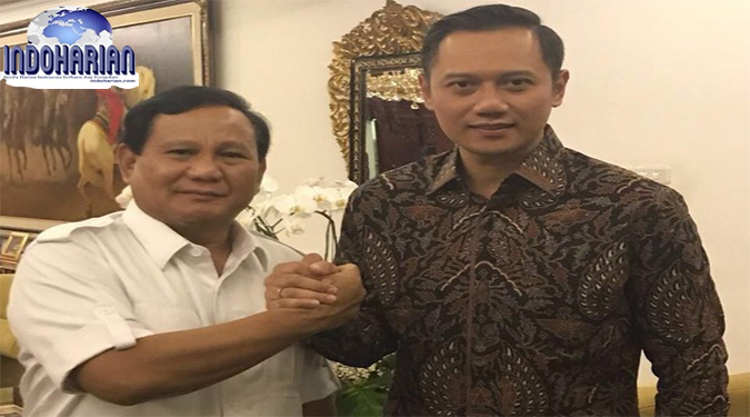 AHY Bertemu Prabowo Diminta Siapkan Kader Terbaik Partai Demokrat
