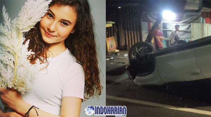 Kondisi Artis FTV Larasati Nugroho Usai Kecelakaan hingga Mobil Terbalik