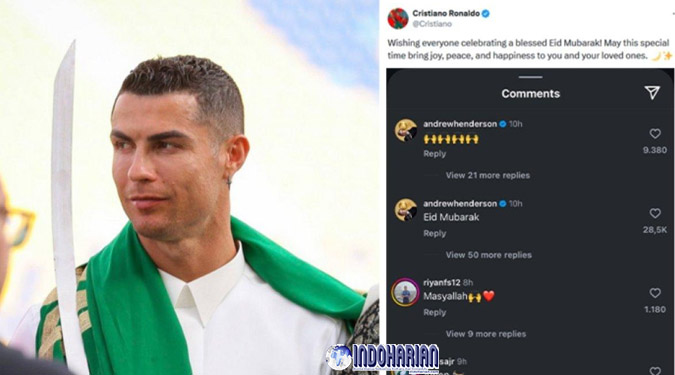 Permalink to Ucapan Selamat Idul Fitri Cristiano Ronaldo Semoga Mendapat Berkah