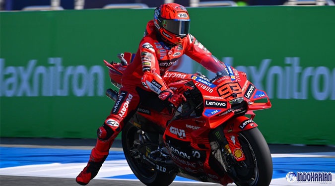 Marc Marquez Aura Farming, Selebrasi Pacu Jalur di MotoGP Jerman Marc Marquez Aura Farming, Selebrasi Pacu Jalur di MotoGP Jerman