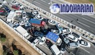 Permalink to Ngeri!! Ratusan Mobil Tabrakan Beruntun di China