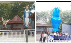 Permalink to Viral! Patung Bunda Maria Ditutup Dengan Terpal