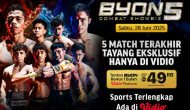 Permalink to Jadwal Lengkap dan Link Streaming Byon Combat 5 Showbiz, 28 Juni 2025