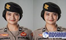 Permalink to Shalsabila Lestari Polwan Viral Yang Merupakan Puteri Indonesia NTB 2020