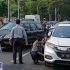 Permalink to Petugas Dishub Kempesi Ban Mobil Di TKD AMIN