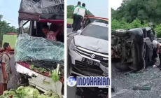 Permalink to Kecelakaan Beruntun di Tol Cipularang 10 Kendaraan Rusak Parah