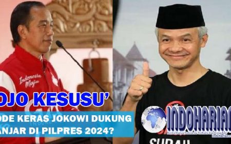 Permalink to ‘Ojo Kesusu’, Kode Jokowi Mendukung Ganjar Pranowo?