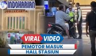 Permalink to Viral Video Pria Naik Motor Masuk ke Stasiun Jogja