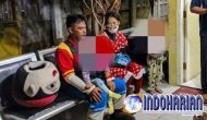 Permalink to Pasutri Pengamen Badut Membawa Anak Diamankan