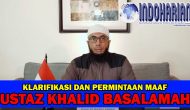 Permalink to Klarifikasi Ustaz Khalid Basalamah Soal Videonya Yang Viral